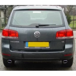 Tipp Chrom Alu VW Touareg Auspuff