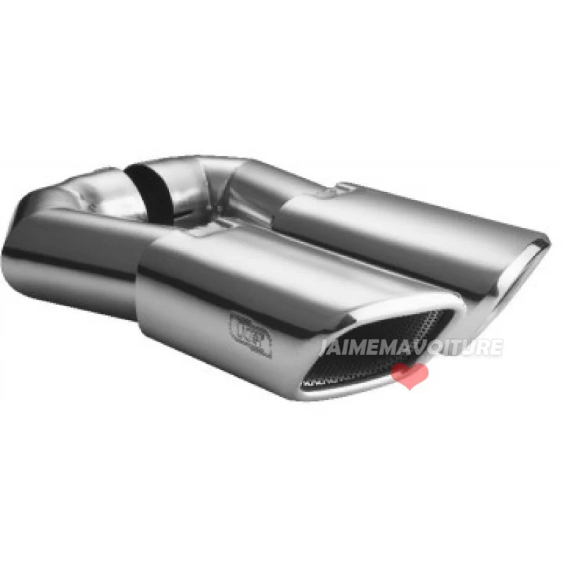 Avgasmunstycke i kromad aluminium VW Touareg