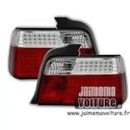 BMW E36 Rood Wit LED Achterlichten 399