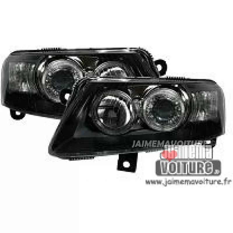 Headlights Angel eyes Audi A6 fronts