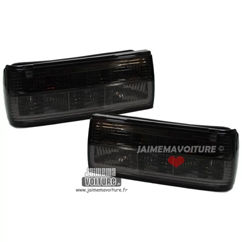 BMW E30 black crystal rear lights