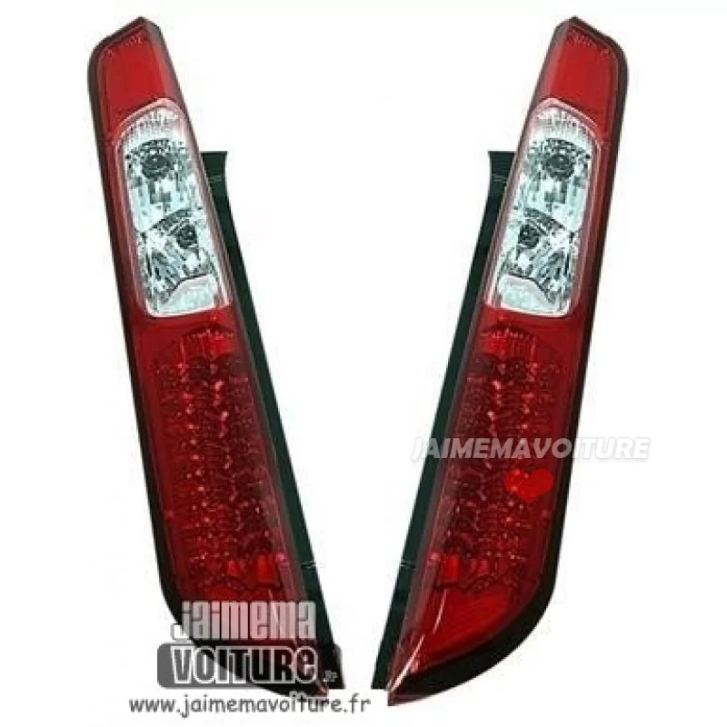 Atrasos de faros FORD FOCUS 2 Led rojo