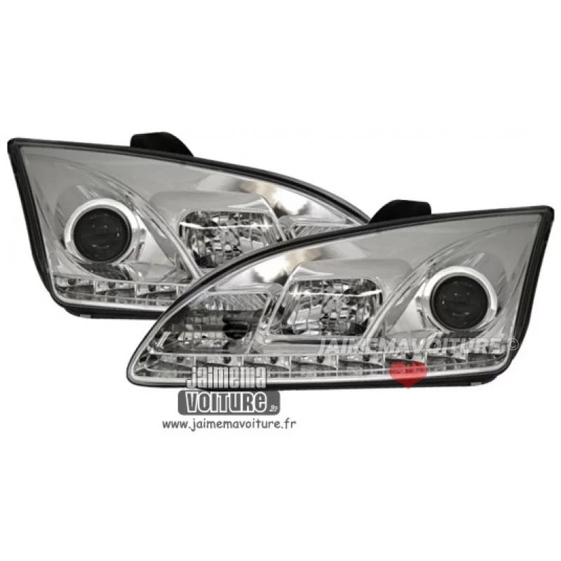 Occhi del diavolo Ford Focus 2 Chrome