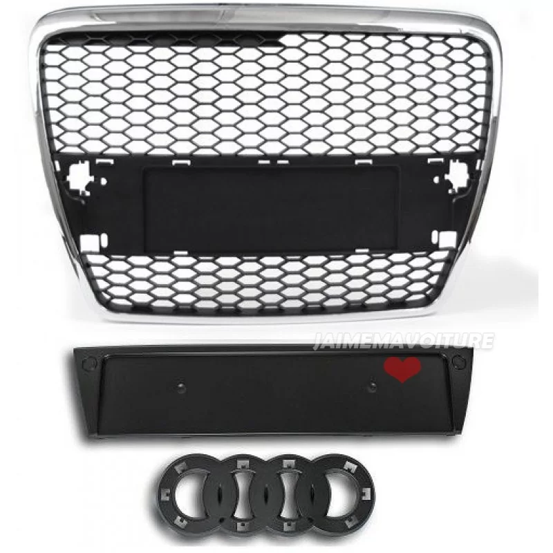 Grill Chrome black RS6 Audi A6