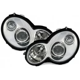 Faros delanteros Mercedes Clase C taza C203