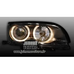 Angel eyes BMW E46 cutting convertible Phase 2 black