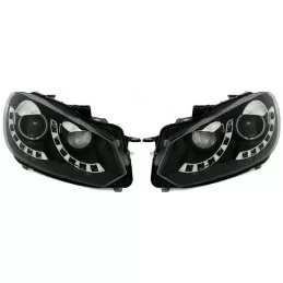 Front headlights Angel CCFL LED Golf 6 black price