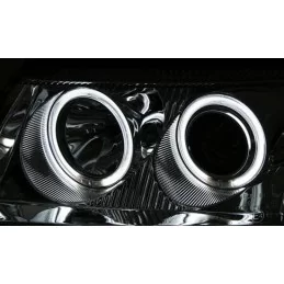 Frontkoplampen angel eyes CCFL VW Passat 3B Chroom