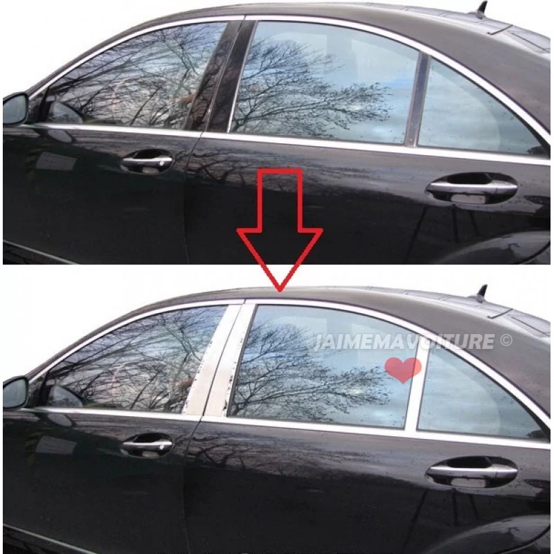 Kit of contours doors alu Mercedes class S W221 Kit of contours doors alu Mercedes class S W221