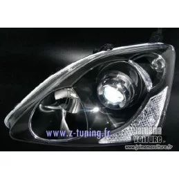 Faros delanteros de HONDA CIVIC 2004 negro