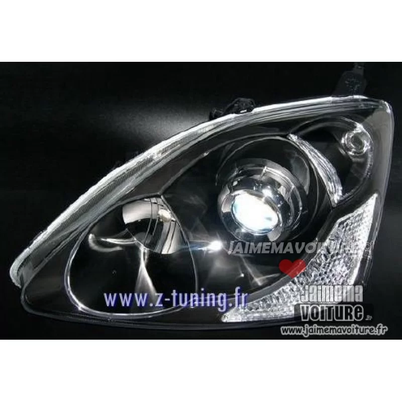 Faros delanteros de HONDA CIVIC 2004 negro