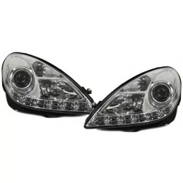 Mercedes SLK R171 Chroom 5987 xenon LED koplampen voor