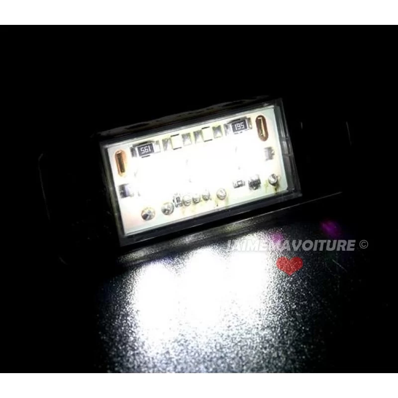 BMW X 6 license plate led lighting BMW X 6 license plate led lighting