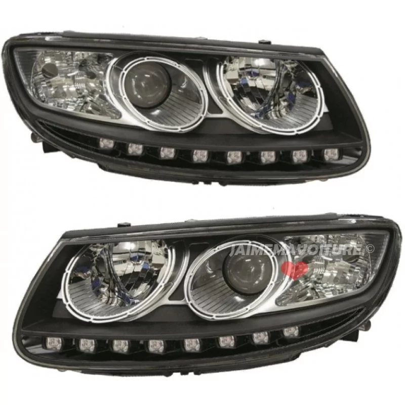 Headlights at leds for Hyundai Santa Fe