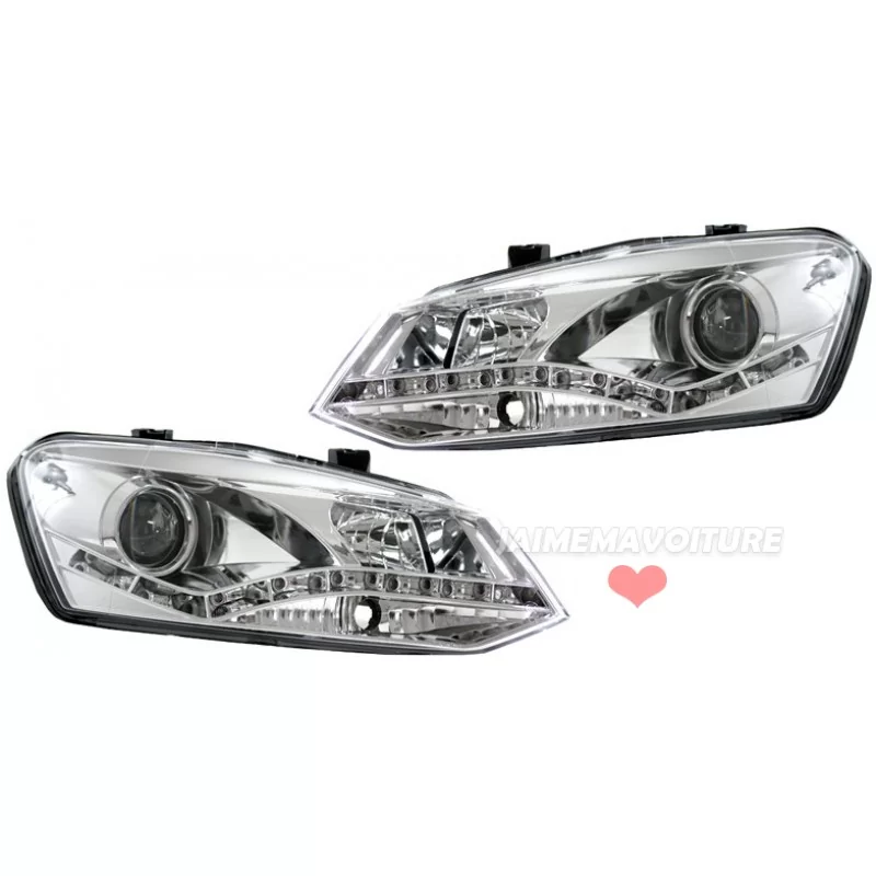 Fari anteriori a LED per VW Polo 6R Fari anteriori a LED per VW Polo 6R