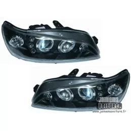 Headlights black Peugeot 306