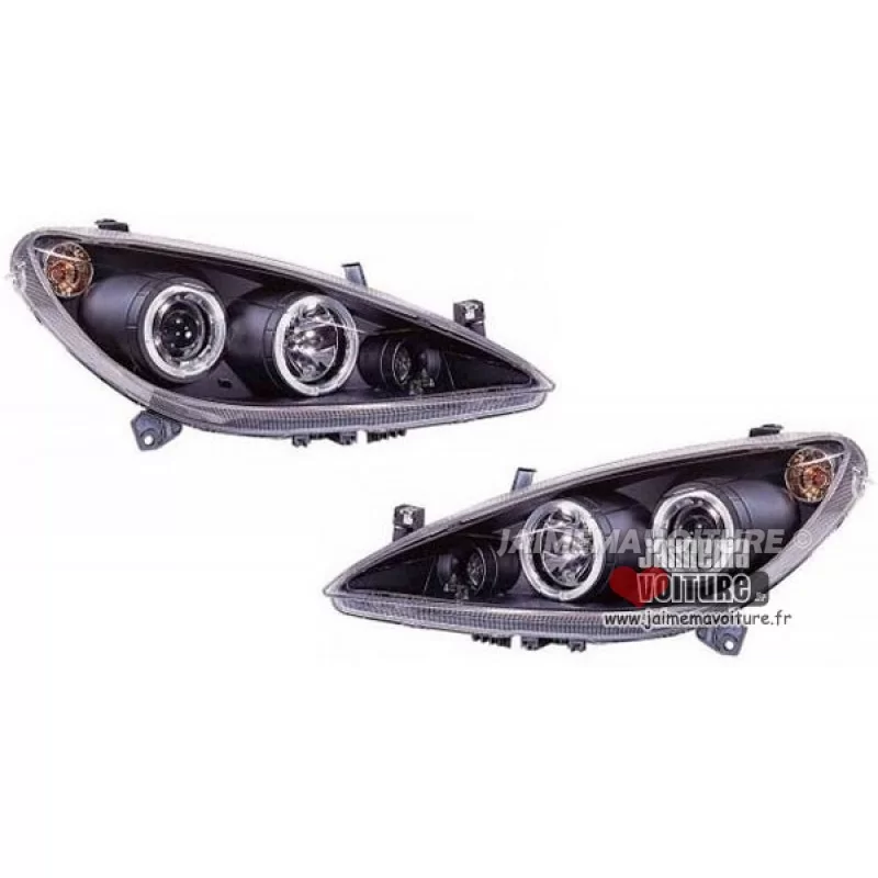 Peugeot 307 Angel Eyes Black Dectane