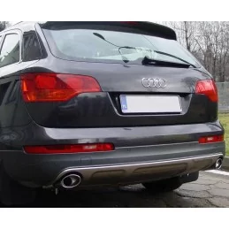 Schalldämpferaustritt oval Chrom Audi Q7 Tuning