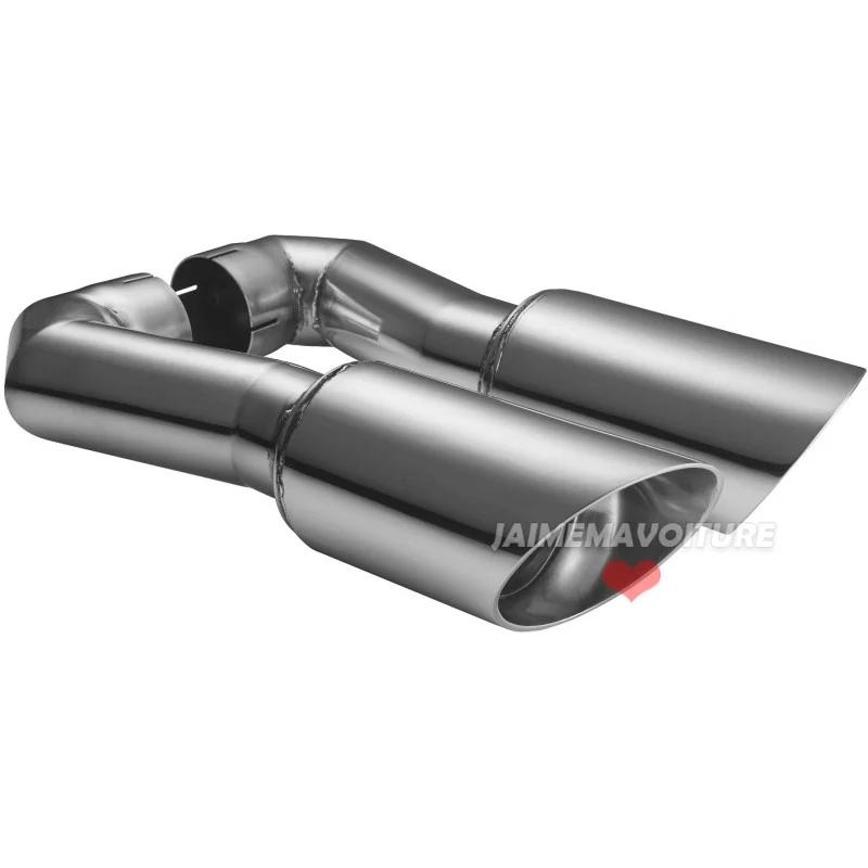 Uitlaat tip Audi Q7 chroom tuning Uitlaat tip Audi Q7 chroom tuning