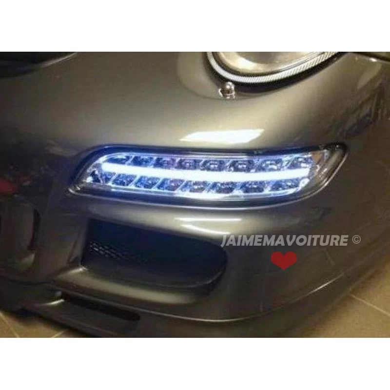 Feux à led Porsche 997 phares led tuning