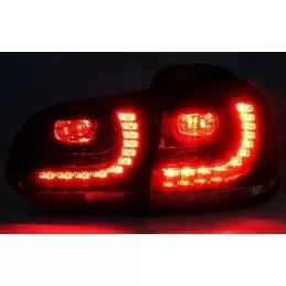 Golf 6 rline nero tuning luci posteriori