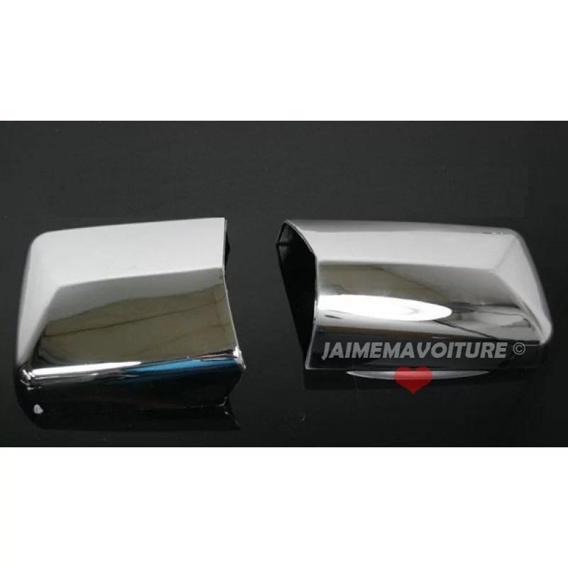 Coques rétroviseurs chrome alu mercedes classe c W201 et W124