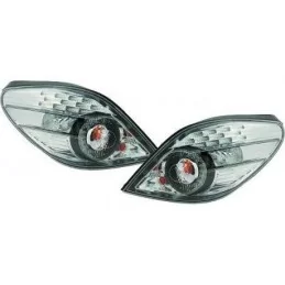 Parte posterior luces cromo tuning led Peugeot 207 cc