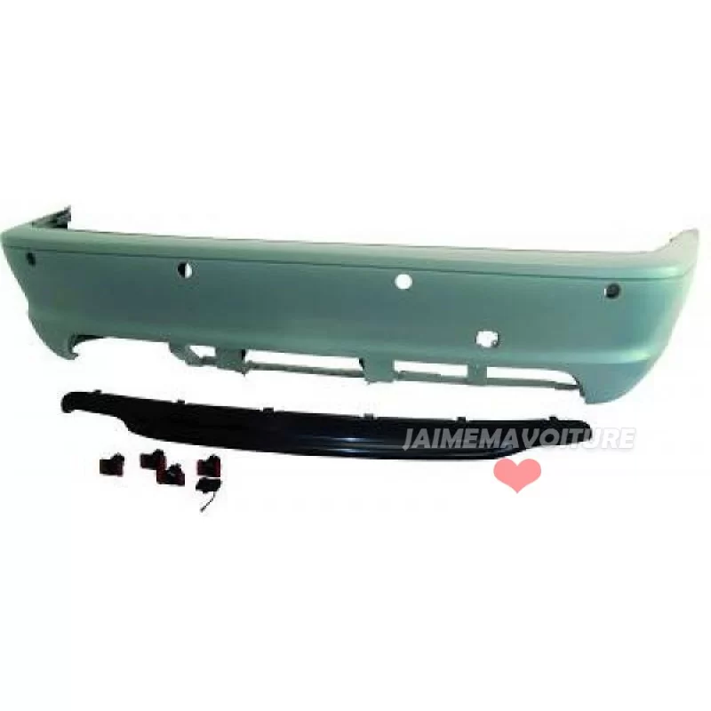 Achterbumper BMW E46 Coupé Cabrio type M2 PDC Achterbumper BMW E46 Coupé Cabrio type M2 PDC
