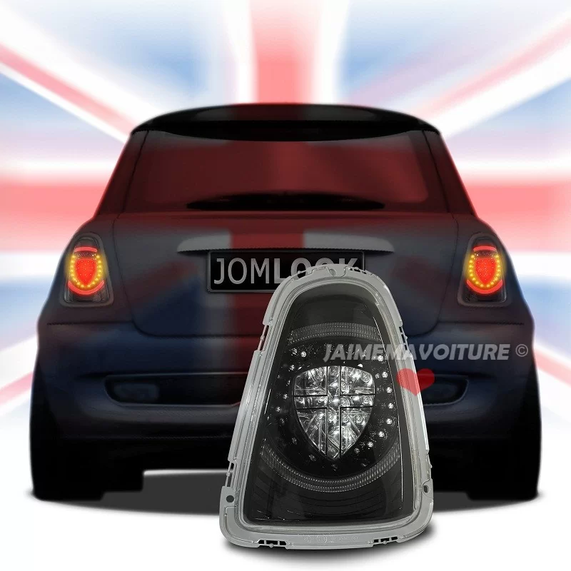 Feux arrières led Mini Cooper Union jack angleterre drapeau