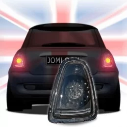 Trasera de luces led Mini Cooper negro