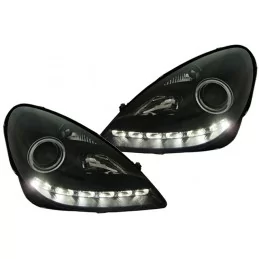 Mercedes SLK R171 LED koplampen chroom