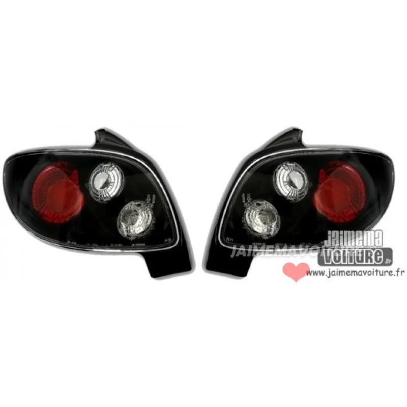 Peugeot 206 rear Lexus black lights