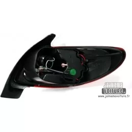 Peugeot 206 black Led rear lights