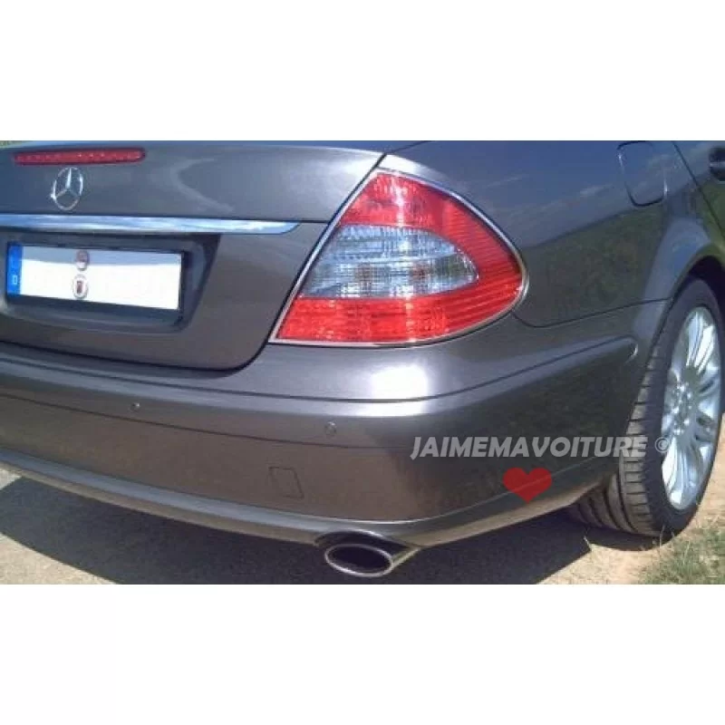 Entourage chrome contour alu rear lights Mercedes class E Entourage chrome contour alu rear lights Mercedes class E