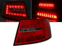 Feux arrières à led pour Audi A6 ROUGE/FUMÉ