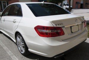 Becquet AMG spoiler Mercedes classe e