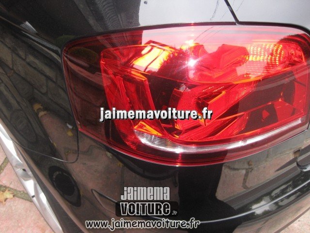 Feux arrières Audi A3 facelift rouge cerise