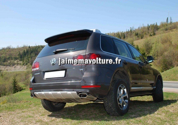Sortie de pot chrome pour Touareg