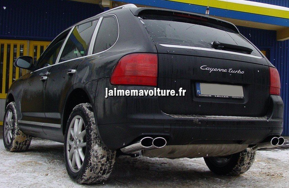 SORTIE DE POT SPORT POUR PORSCHE CAYENNE