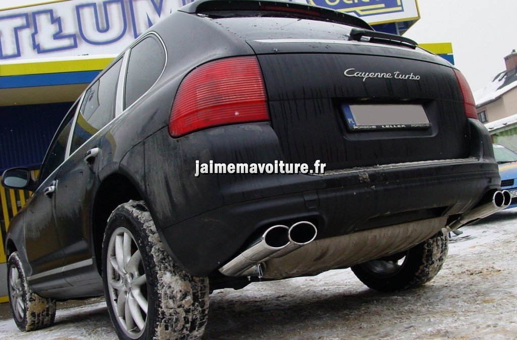 SORTIE DE POT SPORT POUR PORSCHE CAYENNE