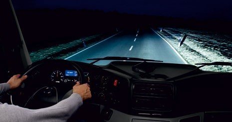 Eclairage xenon de nuit