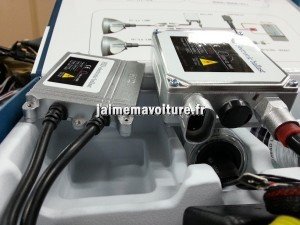 Comparatif : Kit xenon slim et normal
