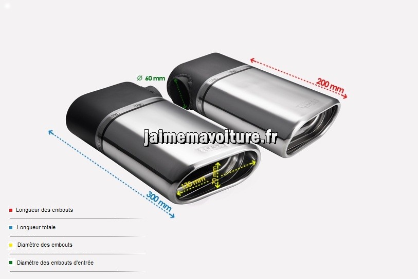 touareg embout sport échappement