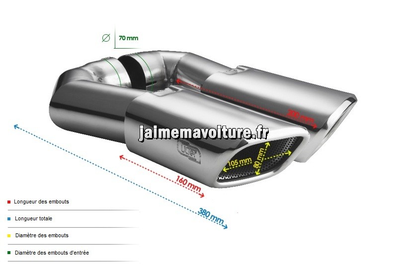 pot échappement touareg