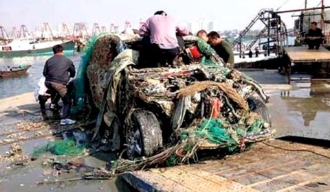 porsche cayenne pêchée en chine