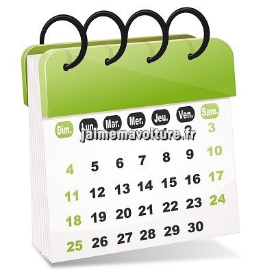 vecteur calendrier