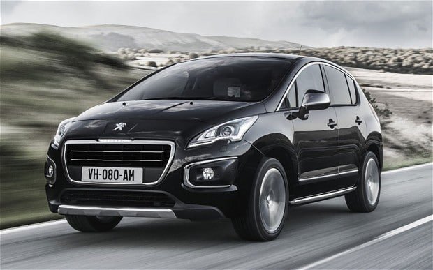 Barres de toit Peugeot 3008